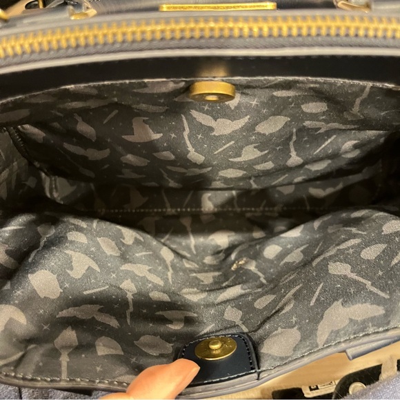 Loungefly Harry Potter Diagon Alley Satchel Crossbody Bag Embroidered Purse EUC - Picture 6 of 12